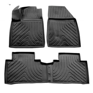 BYD Yuan Plus Rubber Floor Mats Stingray 3D (4 pcs) BYD Yuan 2021-