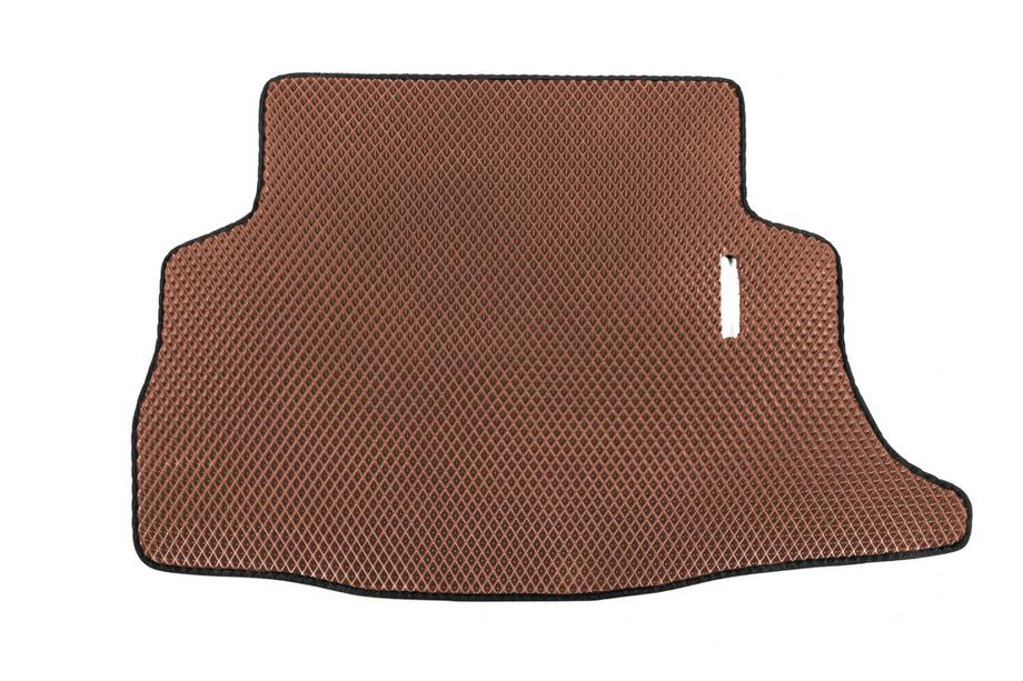 Nissan Leaf 2010-2017 Trunk Mat V-2 (EVA, Brown) Image