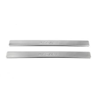 Door Sill Covers OmsaLine (2 pcs, Stainless Steel) Renault Megane I 1996-2004 photo 2