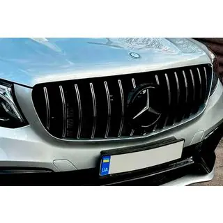 Front emblem under glass, black trim a0008880111 photo 2