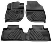Dongfeng M-NV 2020- Stingray 3D Rubber Floor Mats (4 pcs) photo 1