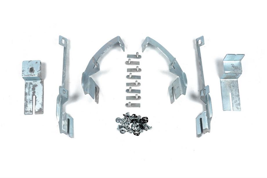 Hyundai Santa Fe 4 2018-2023 Mounting brackets for side steps Image