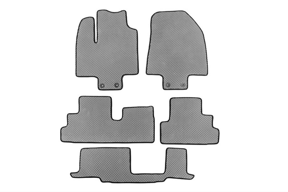 Infiniti QX60 2022- Floor Mats (3 Rows, EVA, Gray) Image