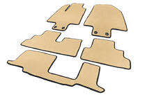 Infiniti QX60 2022- Floor Mats (3 Rows, EVA, Beige) photo 2