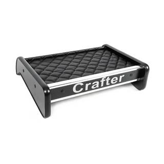 Dashboard Shelf (Black with Black Stitching) photo 2