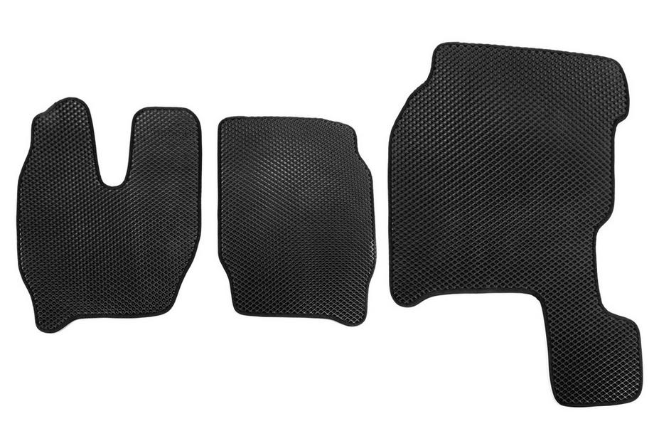 Iveco Stralis 2002-2007 EVA Floor Mats (Black) Image