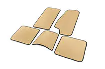 Jeep Cherokee XJ 1984-2001 EVA Floor Mats (Beige) V-2 photo 2