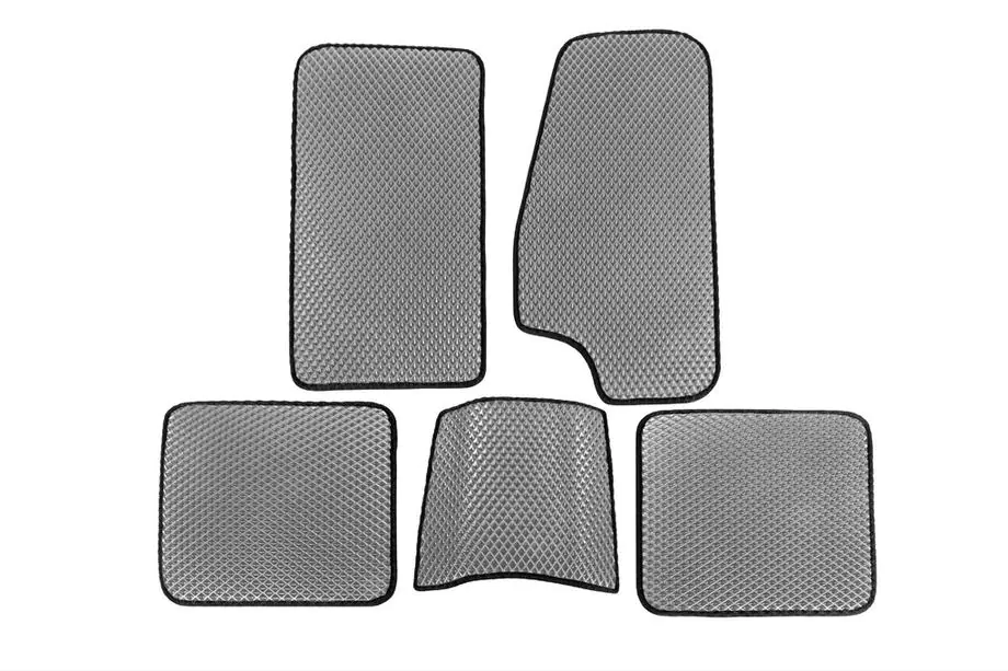 Jeep Cherokee XJ 1984-2001 EVA Floor Mats (Gray) V-2 Image