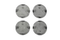 Opel Wheel center caps 65/58mm op6558b (black, 4 pcs) photo 3