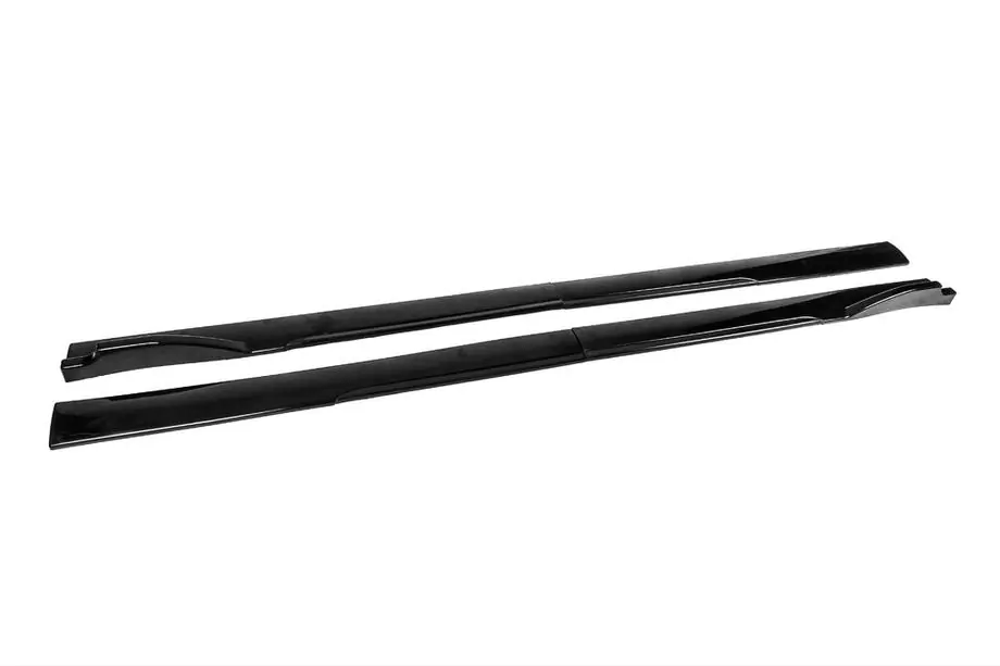Universal Side Skirt Extensions Niken Black (ABS) (4pcs) Photo 1