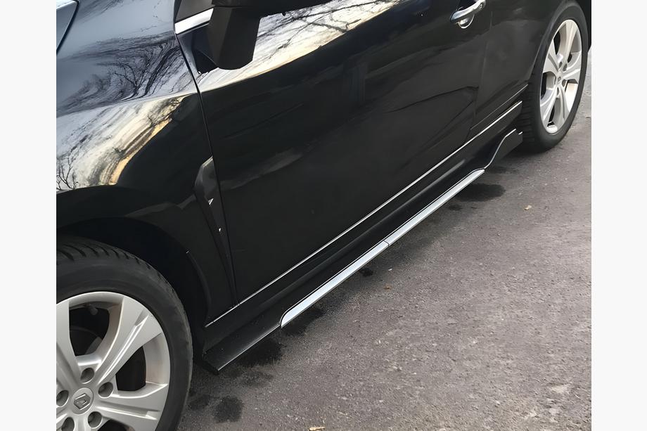 Universal Side Skirt Extensions Niken Grey (ABS) (4pcs) Photo 2