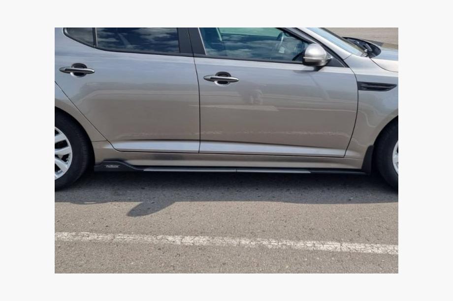 Universal Side Skirt Extensions Niken Grey (ABS) (4pcs) Photo 5