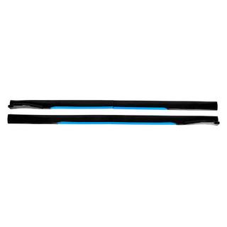 Universal Side Skirt Extensions Niken Blue (ABS) (4pcs) photo 3