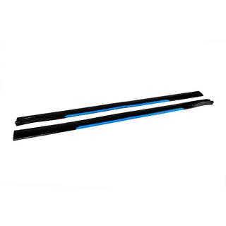 Universal Side Skirt Extensions Niken Blue (ABS) (4pcs) photo 4