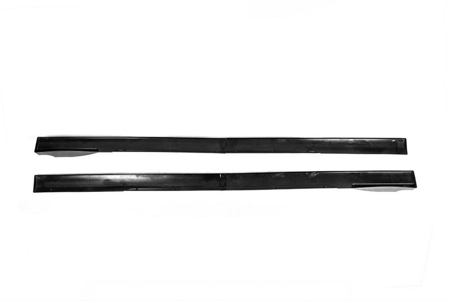 Universal Side Skirt Extensions Niken White (ABS) (4pcs) Photo 5