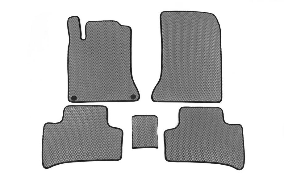 Mercedes B-class W246 2011-2018 EVA Floor Mats (2014-2018, Electric, Gray) Image