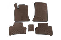 Mercedes B-class W246 2011-2018 EVA Floor Mats (2014-2018, Electric, Brown) photo 1