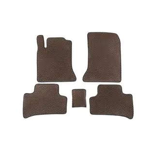 EVA Floor Mats (2014-2018, Electric, Brown)