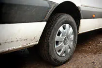 Volkswagen Crafter 2006-2016 Grey ABS Wheel Covers (1-piece, Set of 4) photo 2