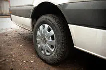Volkswagen Crafter 2006-2016 Grey ABS Wheel Covers (1-piece, Set of 4) photo 3