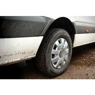 Grey ABS Wheel Covers (1-piece, Set of 4) photo 2