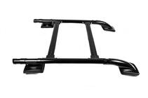 Toyota Hilux 2015- Shark Roof Rails with Crossbar Grey Color photo 9