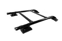 Toyota Hilux 2015- Shark Roof Rails with Crossbar Grey Color photo 10