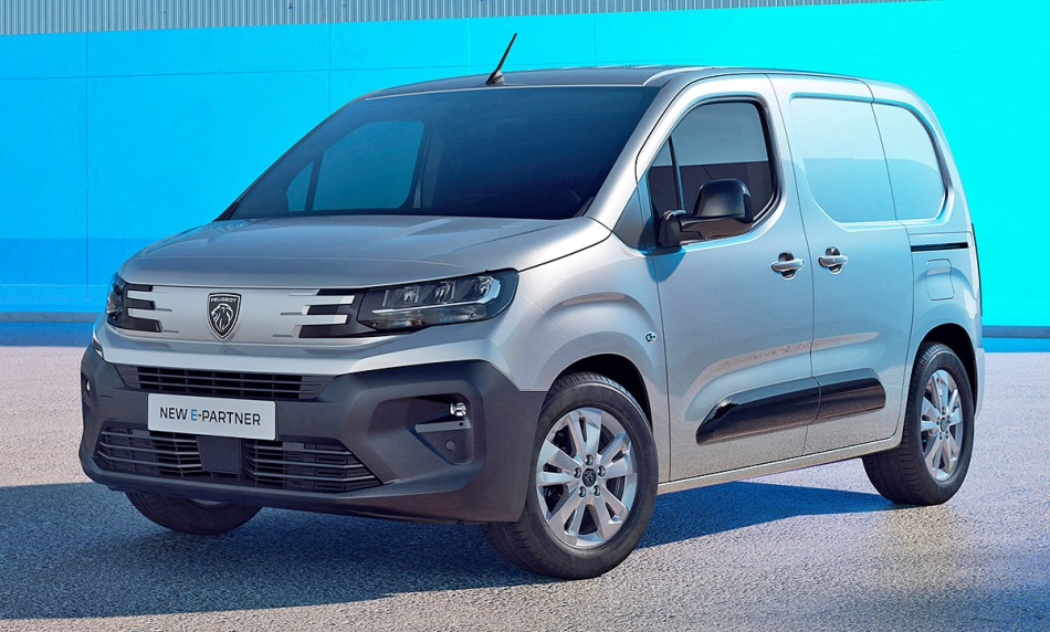 Review of the updated Peugeot e-Partner 2024 electric van