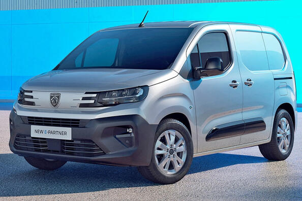 Review of the updated Peugeot e-Partner 2024 electric van