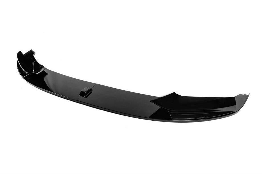 BMW 5 Series F10/F11 2010–2016 Front Bumper Lip DPT V-1 (for M-Performance, Gloss Black) Photo 8