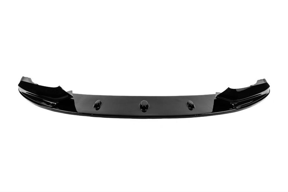 BMW 5 Series F10/F11 2010–2016 Front Bumper Lip DPT V-2 (for M-Performance, Gloss Black) Photo 4