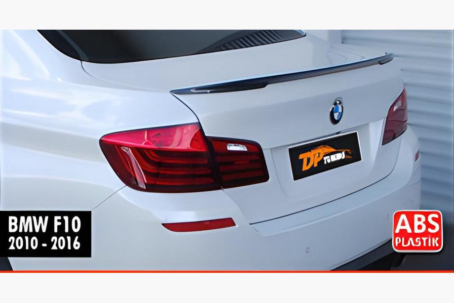 BMW 5 Series F10/F11 2010–2016 MP-Style Spoiler (for F10, Gloss Black) Image