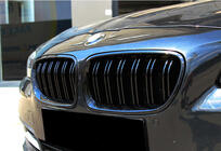 BMW 5 Series F10/F11 2010–2016 Kidneys M-Look (Gloss Black) photo 7