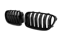 BMW 5 Series F10/F11 2010–2016 Kidneys M-Look (Gloss Black) photo 3