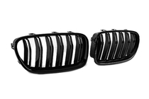 BMW 5 Series F10/F11 2010–2016 Kidneys M-Look (Gloss Black) photo 4