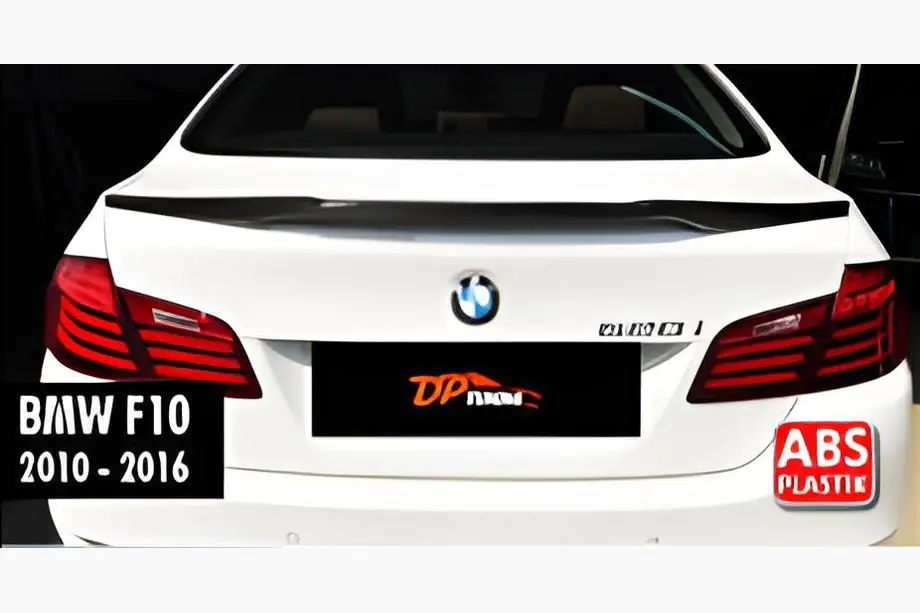 BMW 5 Series F10/F11 2010–2016 M4-Style Spoiler (for F10, primed for painting) Image