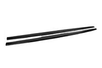 BMW 5 Series F10/F11 2010–2016 Side Skirt Extensions DPT V-1 (for M-Sport/M5 Side Skirts, Gloss Black) photo 11