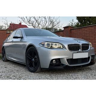 Side Skirt Extensions DPT V-1 (for M-Sport/M5 Side Skirts, Gloss Black) BMW 5 Series F10/F11 2010–2016 photo 1