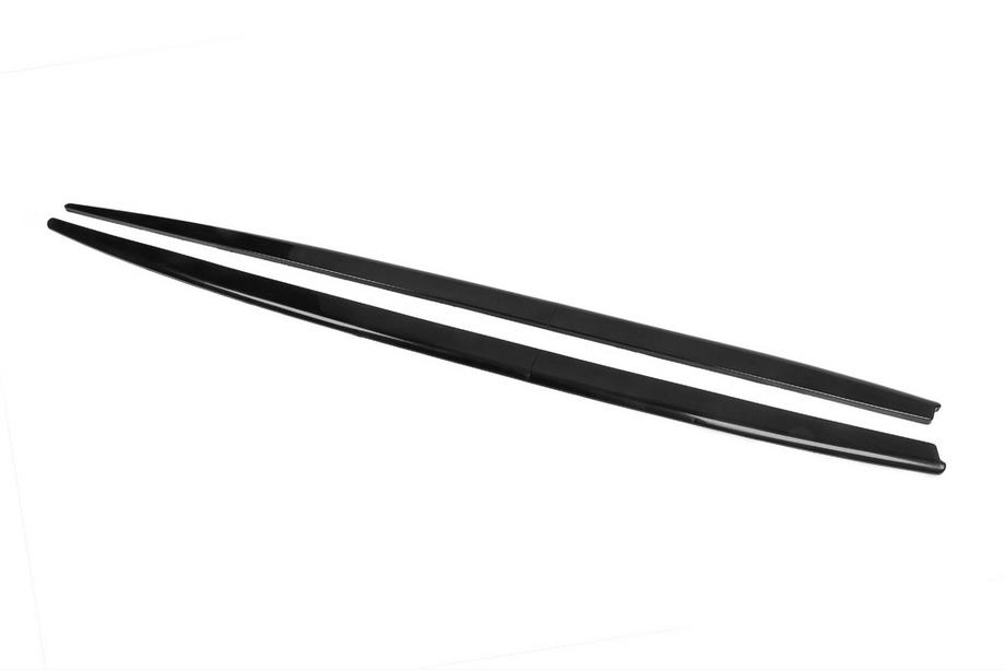 BMW 5 Series F10/F11 2010–2016 Side Skirts DPT V-2 (for M-Sport/M5 skirts, Gloss Black) Photo 3
