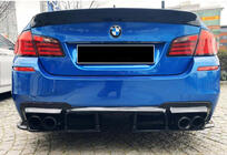 BMW 5 Series F10/F11 2010–2016 Rear Diffuser DPT V-1 (for M-Performance, Gloss Black) photo 5