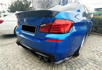 BMW 5 Series F10/F11 2010–2016 Rear Diffuser DPT V-1 (for M-Performance, Gloss Black) photo 7