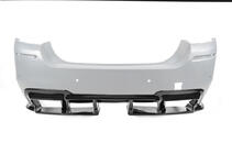 BMW 5 Series F10/F11 2010–2016 Rear Diffuser DPT V-1 (for M-Performance, Gloss Black) photo 4