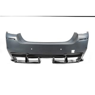Rear Diffuser DPT V-1 (for M-Performance, Gloss Black) BMW 5 Series F10/F11 2010–2016 photo 3