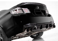 BMW 5 Series F10/F11 2010–2016 Rear Diffuser DPT V-2 (for M-Performance, Gloss Black) photo 3