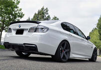 BMW 5 Series F10/F11 2010–2016 Rear Diffuser DPT V-2 (for M-Performance, Gloss Black) photo 5