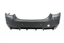 BMW 5 Series F10/F11 2010–2016 Rear Diffuser DPT V-2 (for M-Performance, Gloss Black) photo 15
