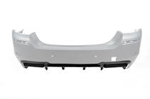 BMW 5 Series F10/F11 2010–2016 Rear Diffuser DPT V-2 (for M-Performance, Gloss Black) photo 11