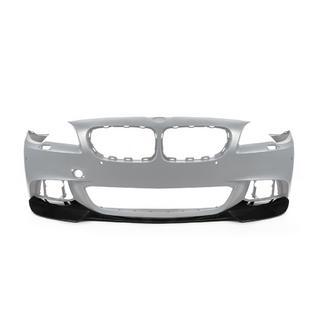 Front Bumper Lip DPT V-3 (For M-Performance, Gloss Black) BMW 5 Series F10/F11 2010–2016 photo 2