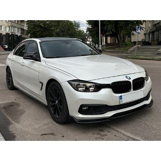 DPT Front Lip for Stock Version (2015-2018, Gloss Black) BMW 3 Series F30/F31 2012-2019 photo 1