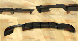 BMW 3 Series F30/F31 2012-2019 Rear Diffuser DPT V-1 (for M Performance, Gloss Black) photo 5